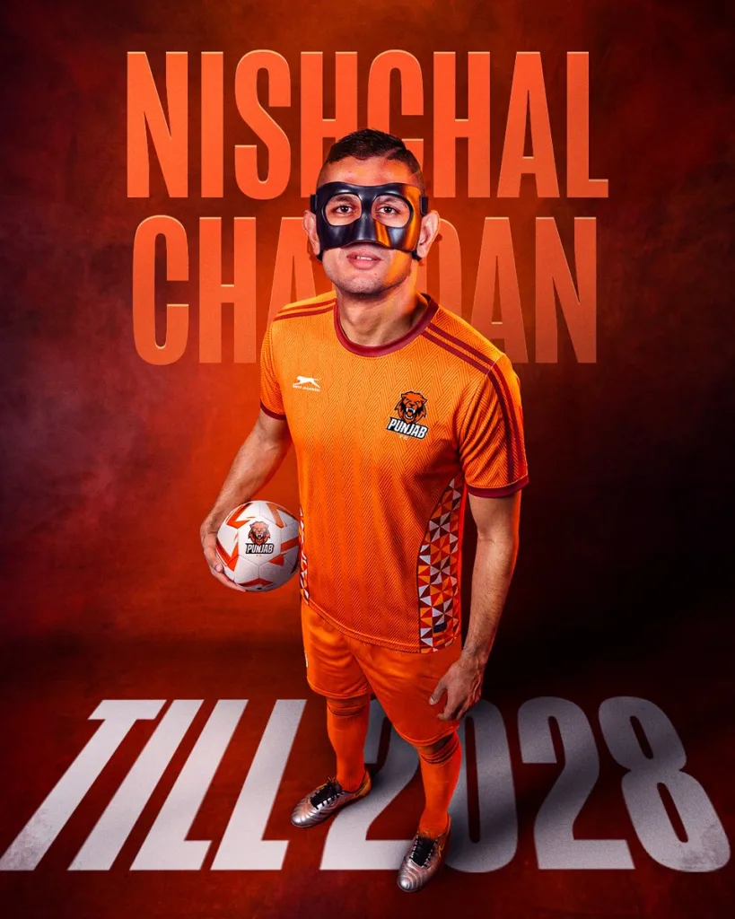 Nischal Chandan joined Punjab FC ahead of ISL 2026-27. । X