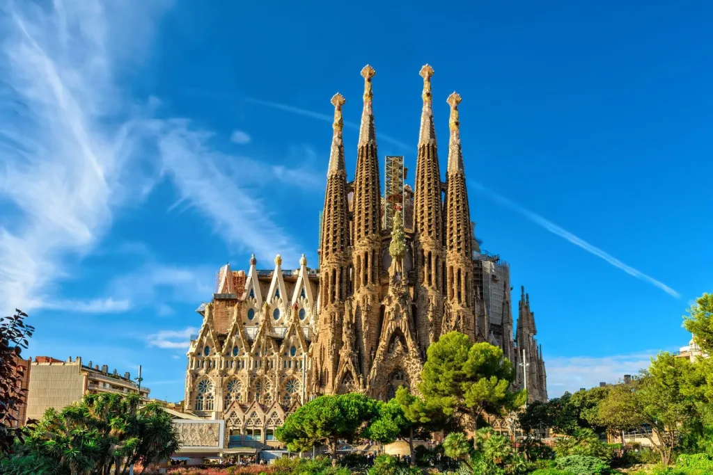 The Sagrada Familia in Barcelona