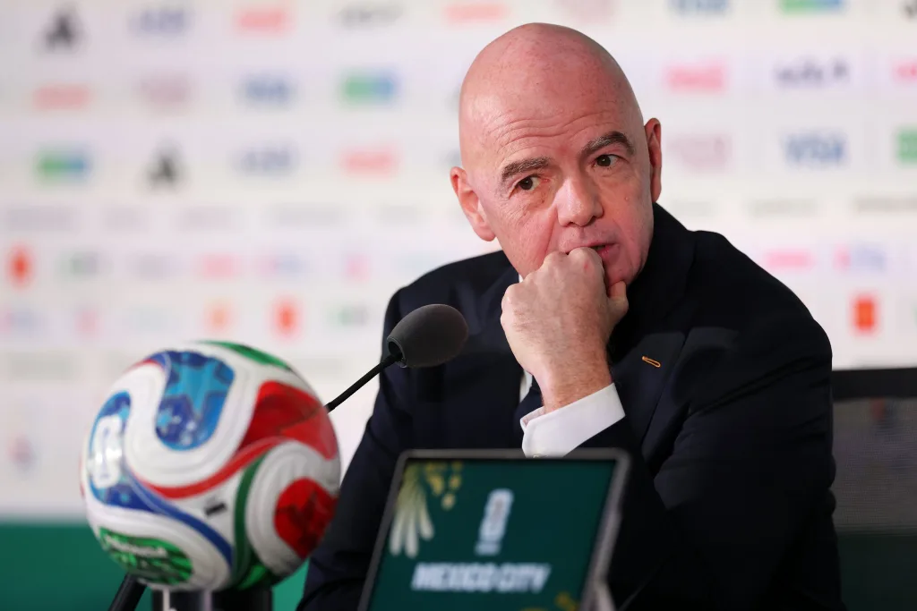 Gianni Infantinno has backed the new FIFA World Cup plans.