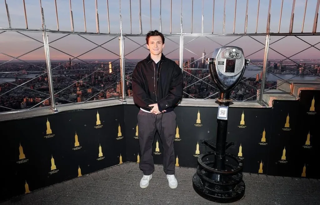 Tom Holland played the role of Peter Parker in Spider Man Brand New Day 