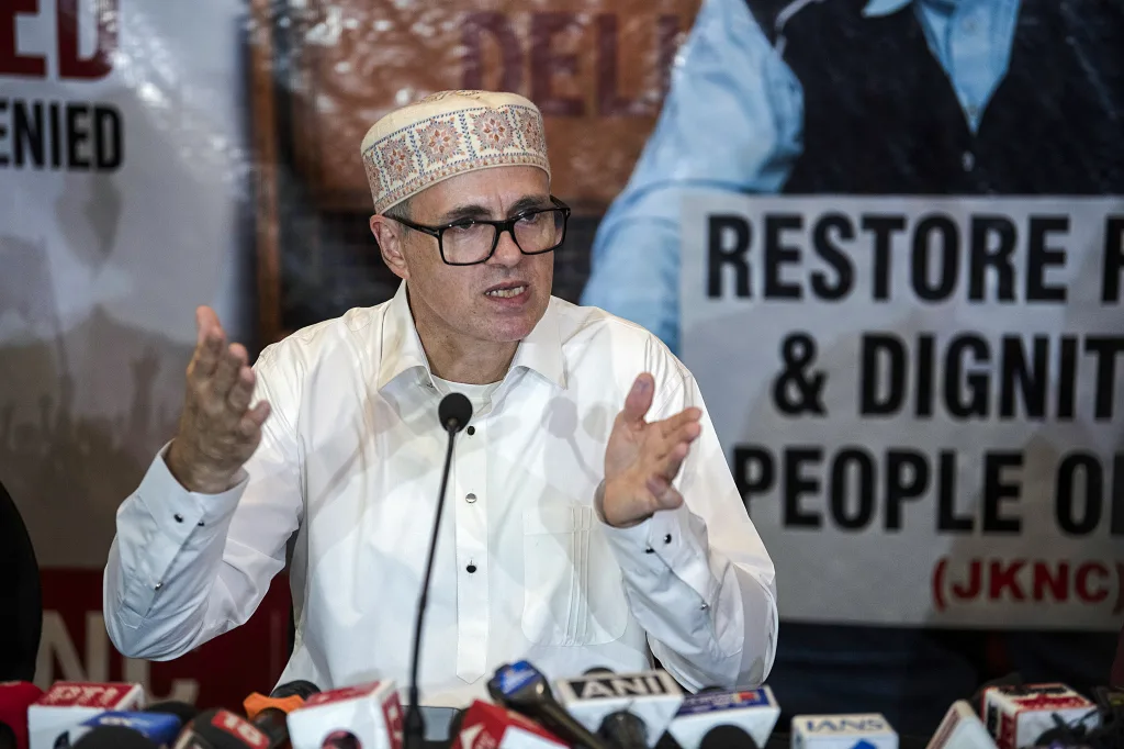 Jammu and Kashmir Chief Minister Omar Abdullah