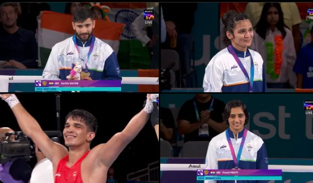 Indian boxers create history with five Commonwealth Games 2026 golds