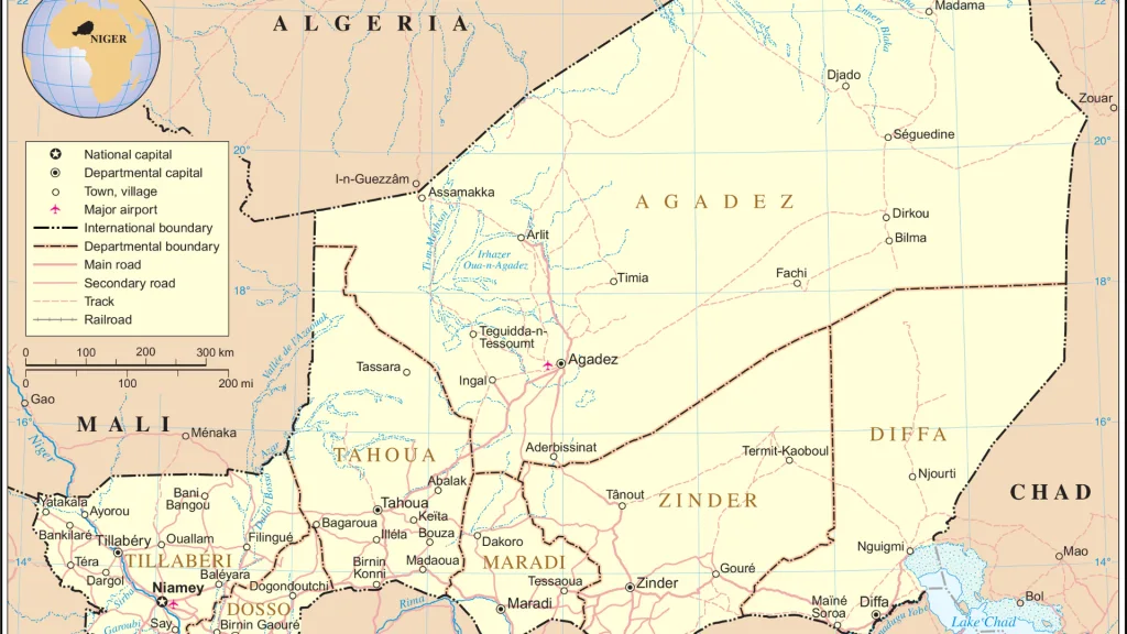 The modern Niger
