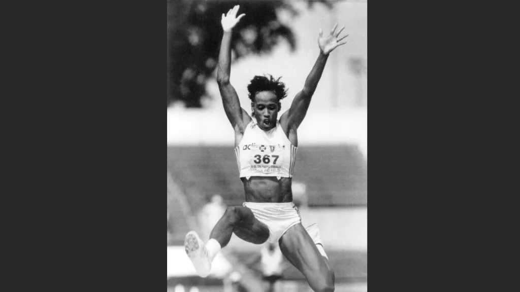 Joyner-Kersee at the 1988 Olympic Trials