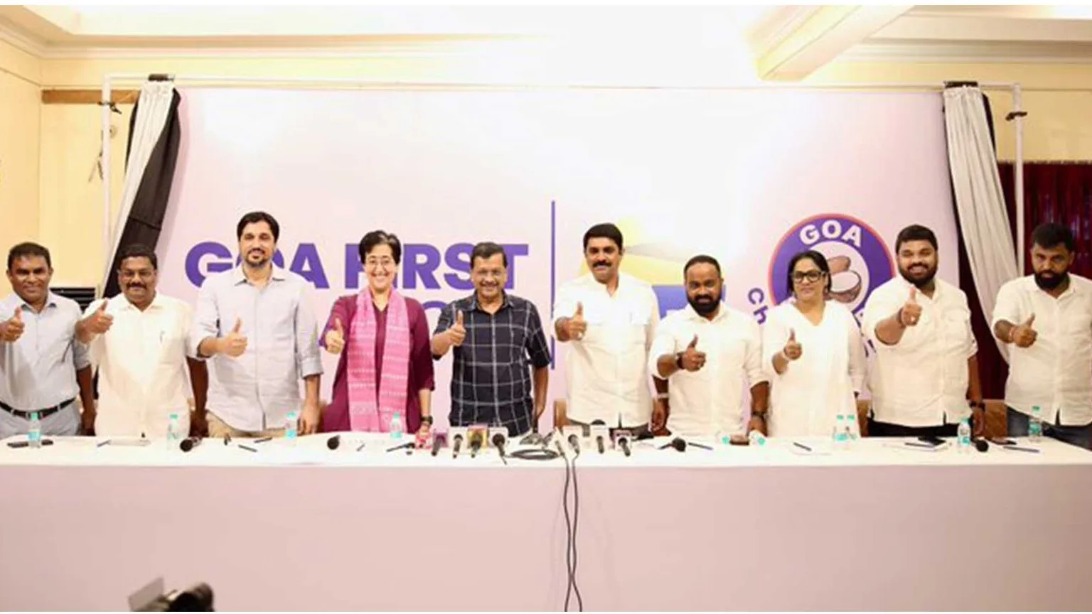 AAP-GFP alliance launches ‘Goa First’ ahead of 2027 polls