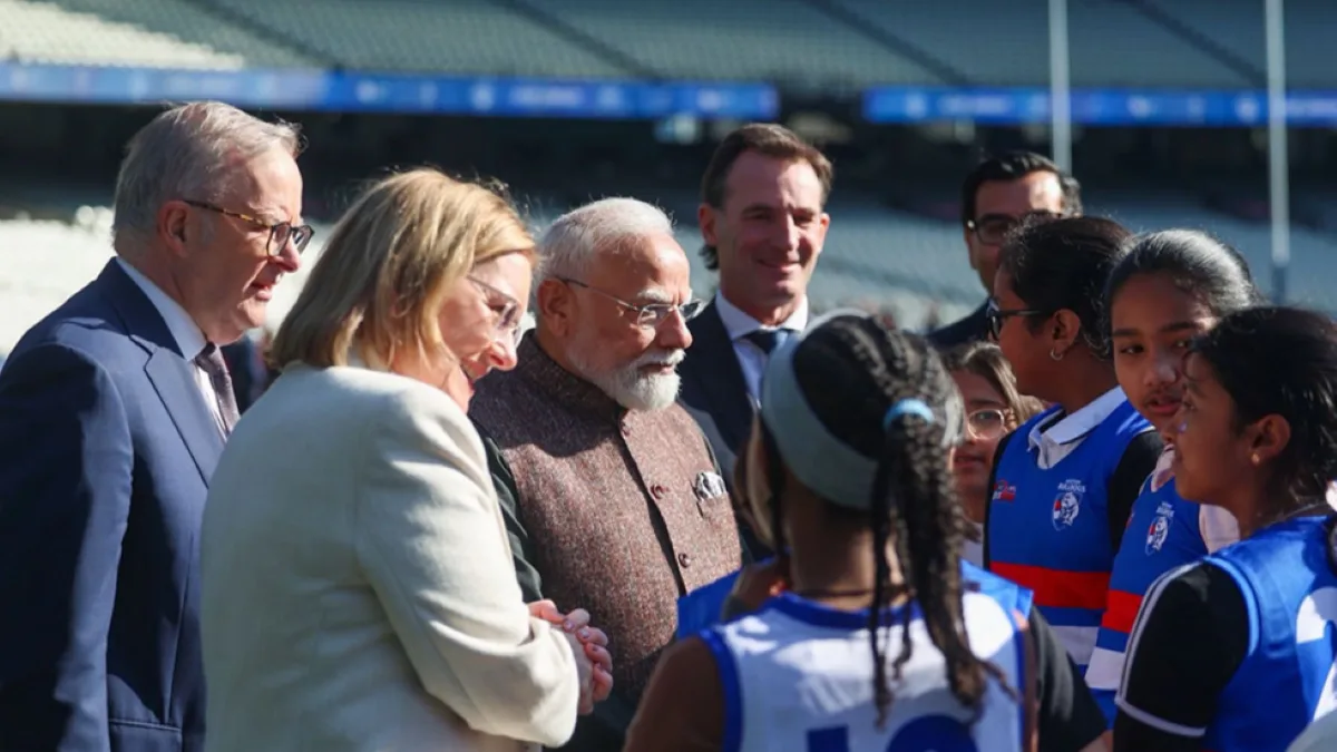भारत-ऑस्ट्रेलिया खेल साझेदारी मजबूत, एमसीजी में मोदी-अल्बनीज़ ने लॉन्च किया भारत-ऑस्ट्रेलिया स्पोर्ट्स रोडमैप