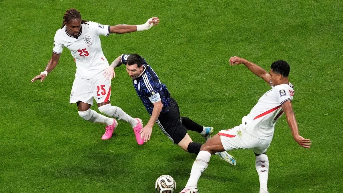 England vs Argentina: मेस्सी की टीम को झटका, गॉर्डन के गोल से इंग्लैंड ने बनाई 1-0 की बढ़त